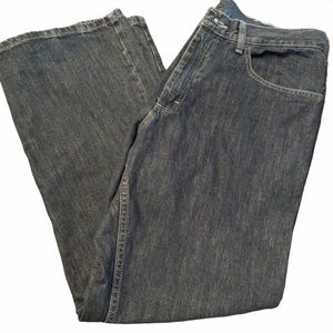 38 x 30 relaxed straight leg jeans LEE dark color